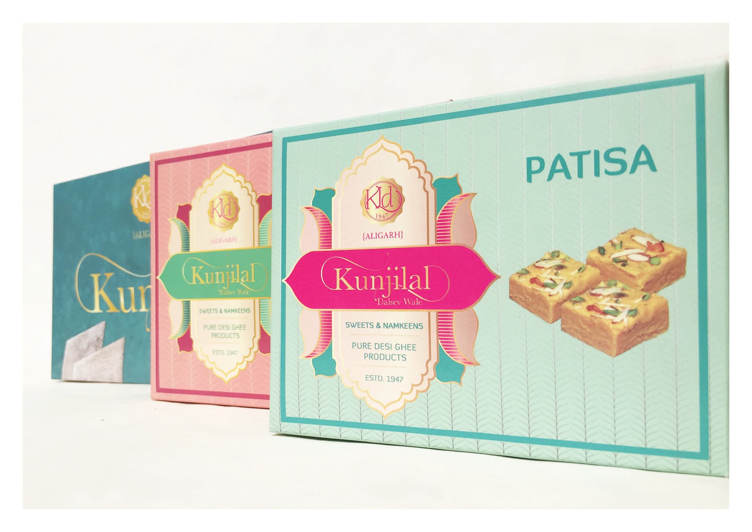 Modern Packaging Redesign for a Sweets and Namkeen Indian Brand