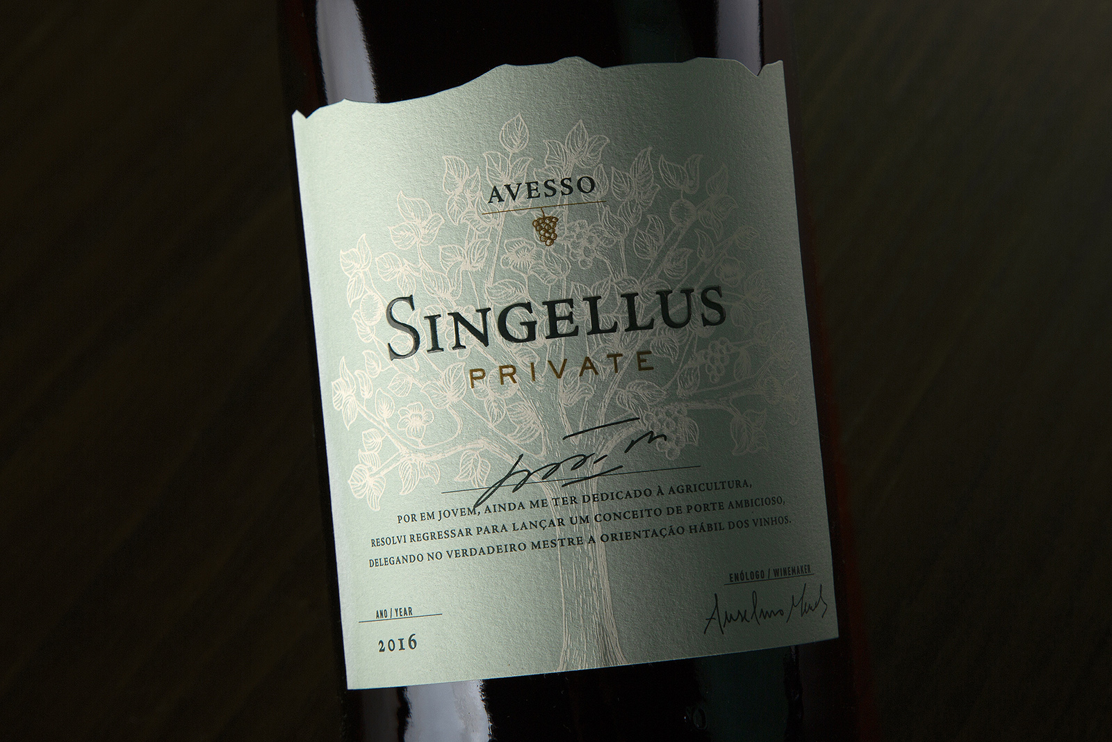 Singellus Wine Graphic Packaging Design From Portugal