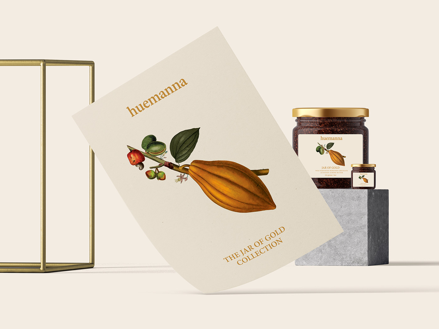 Natural Vegan, Raw and Organic Nut Butter Packaging and Brand Design