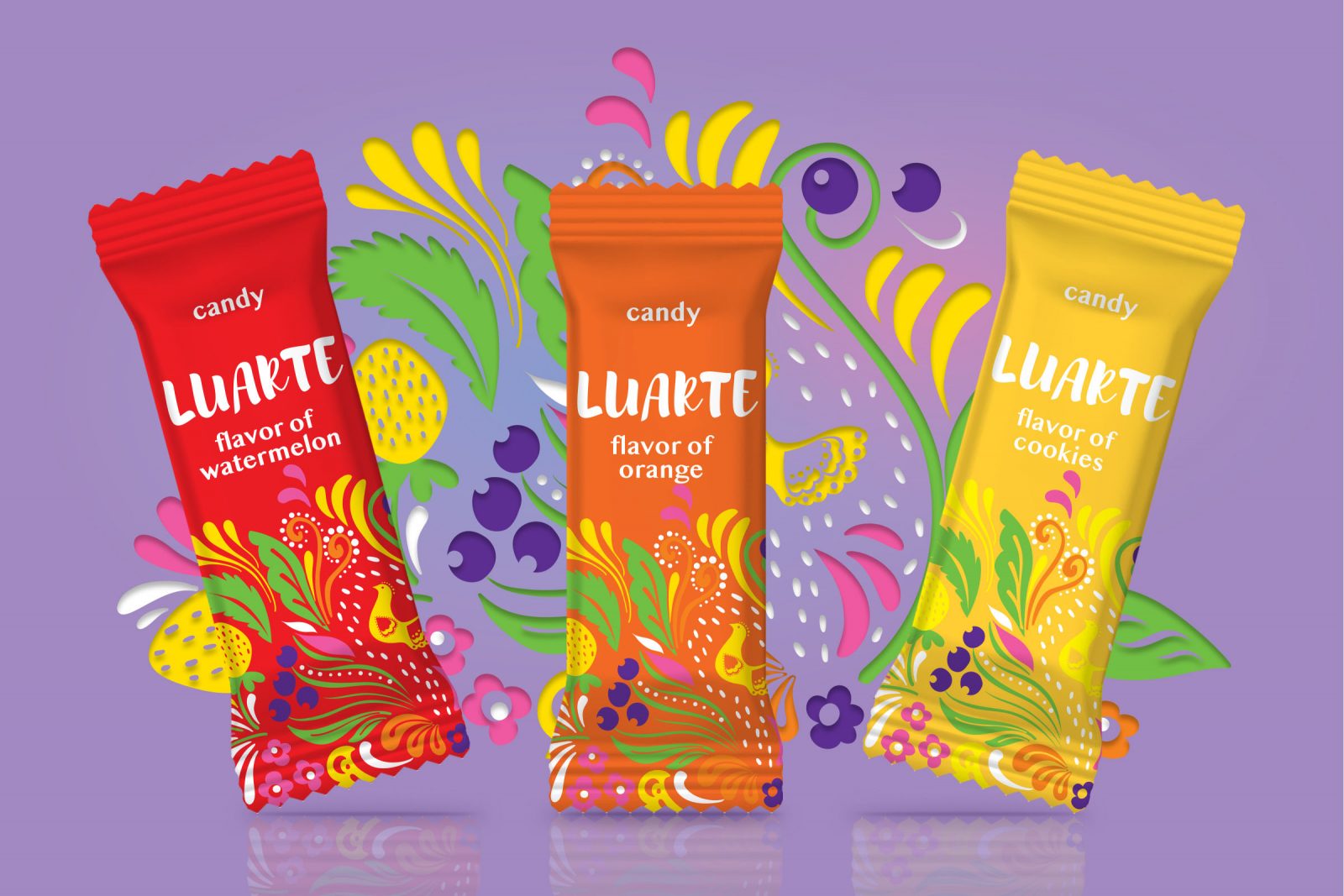 Packaging Design And Naming For Candy