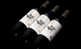 Packaging Design for Mythic Mountain Wine