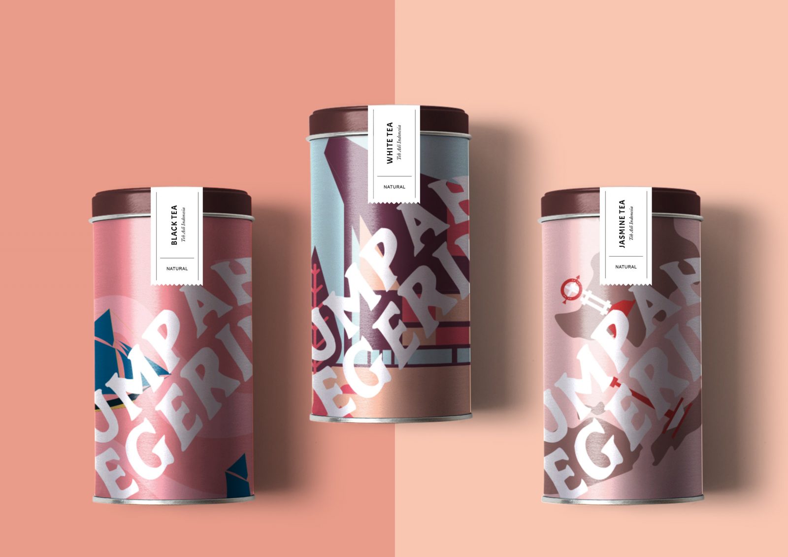 Sumpah Tuk Negeriku (The Youth Pledge) The Authentic Indonesia Tea Packaging Design