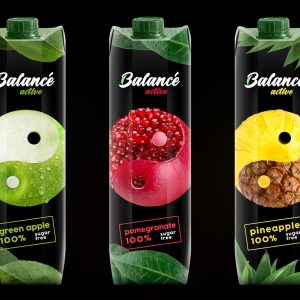 Packaging Design for Balance Active Juice