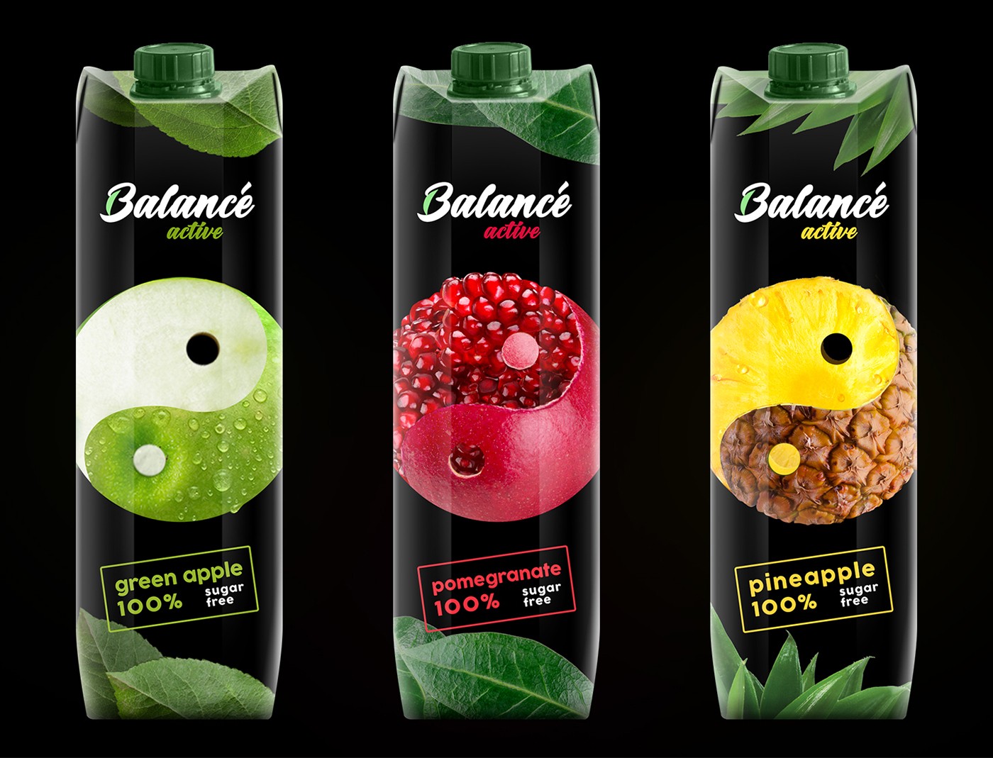 Packaging Design for Balance Active Juice