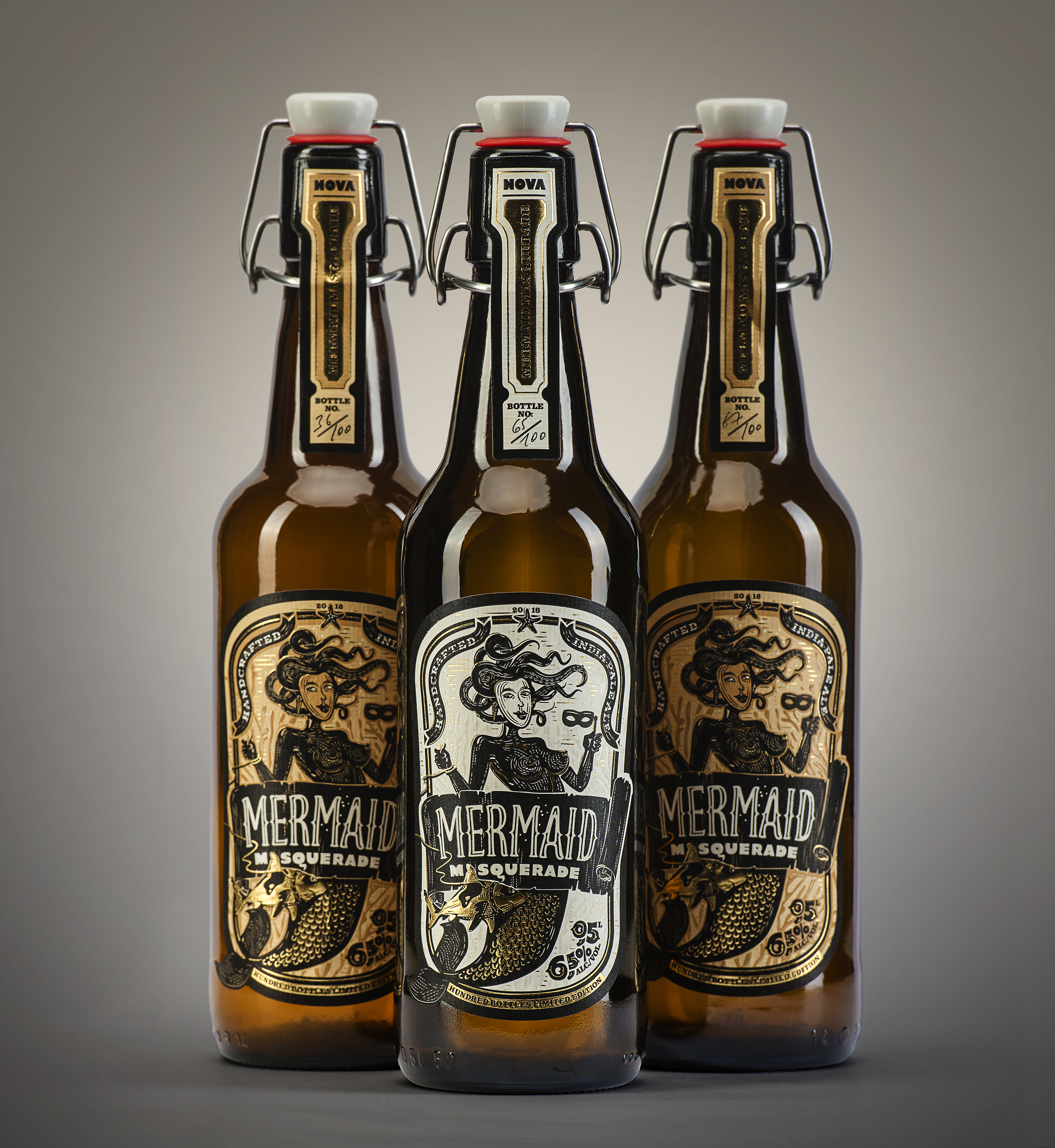 IPA Beer Packaging Design for New Years Gift for Clients of Agency