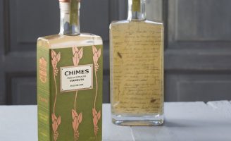 Brand Identity and Packaging Design for Chimes Vermouth from The Surrey Copper Distillery