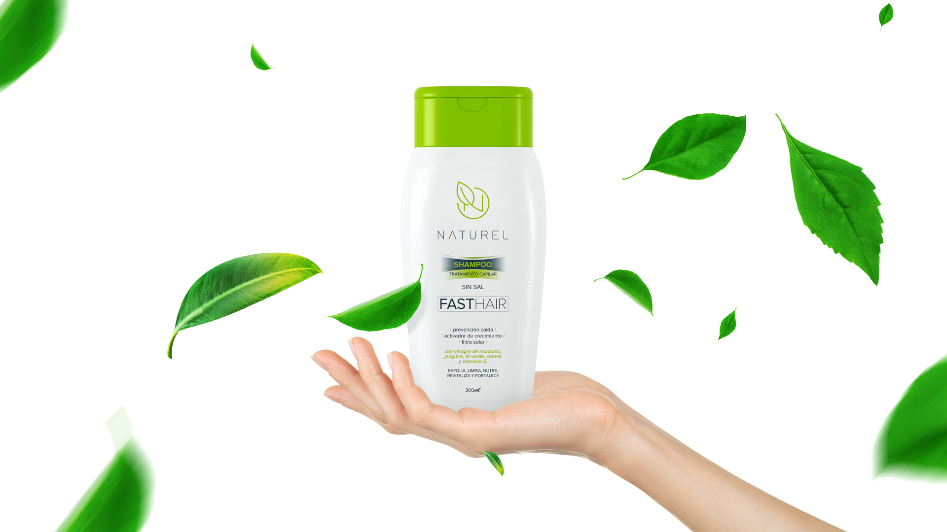 Packaging Design for Naturel Fasthair Products