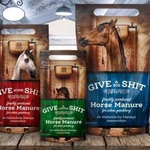 PROUDdesign – Give a shit horse manure