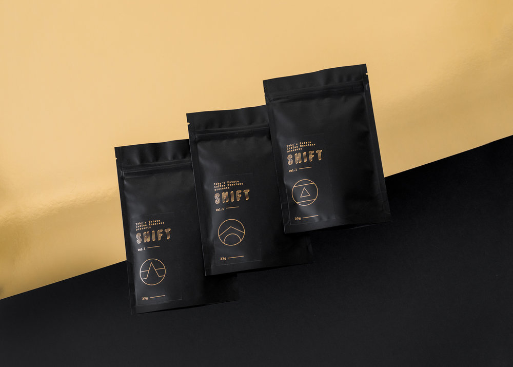 Packaging for Shift Coffee by Toby's Estate Cofee Roasters - World ...