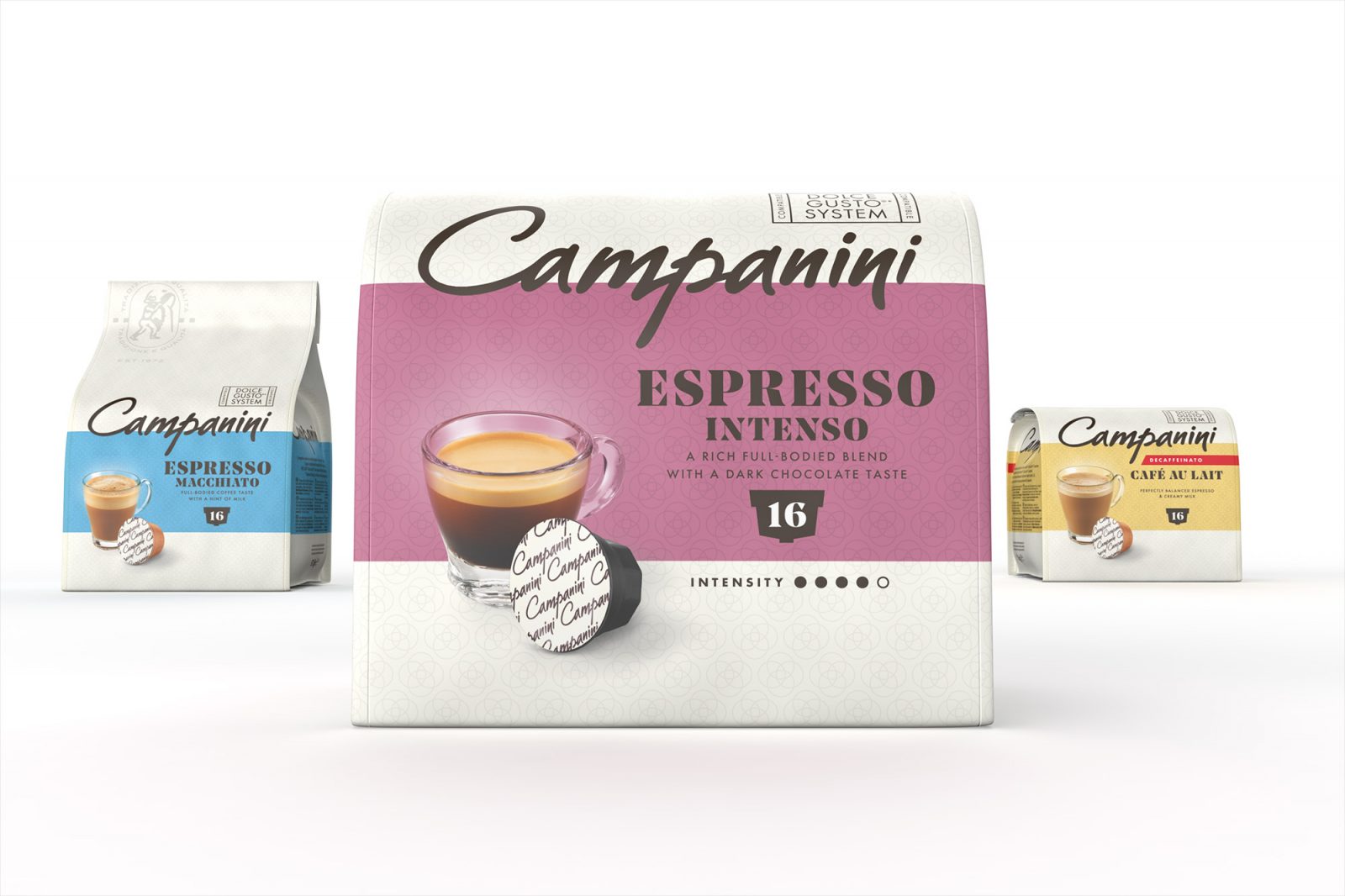 Brand Redesign for Single Serve Coffee Capsules with a Balance Between Heritage and Modernity