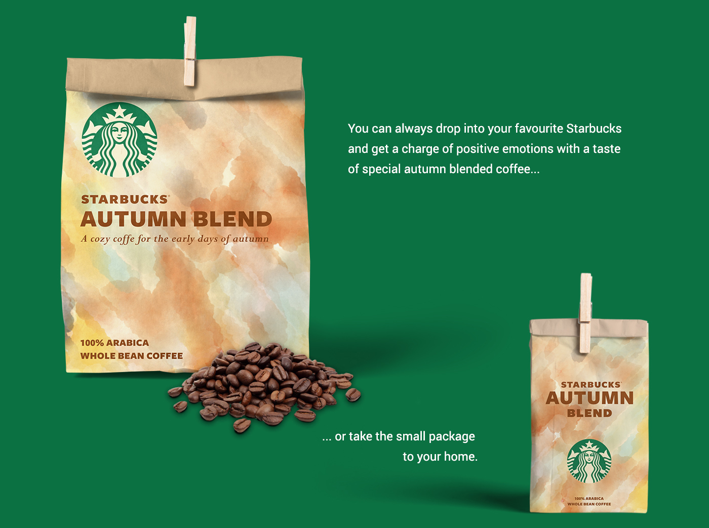 Concept for Natural Special Coffee Autumn Blend