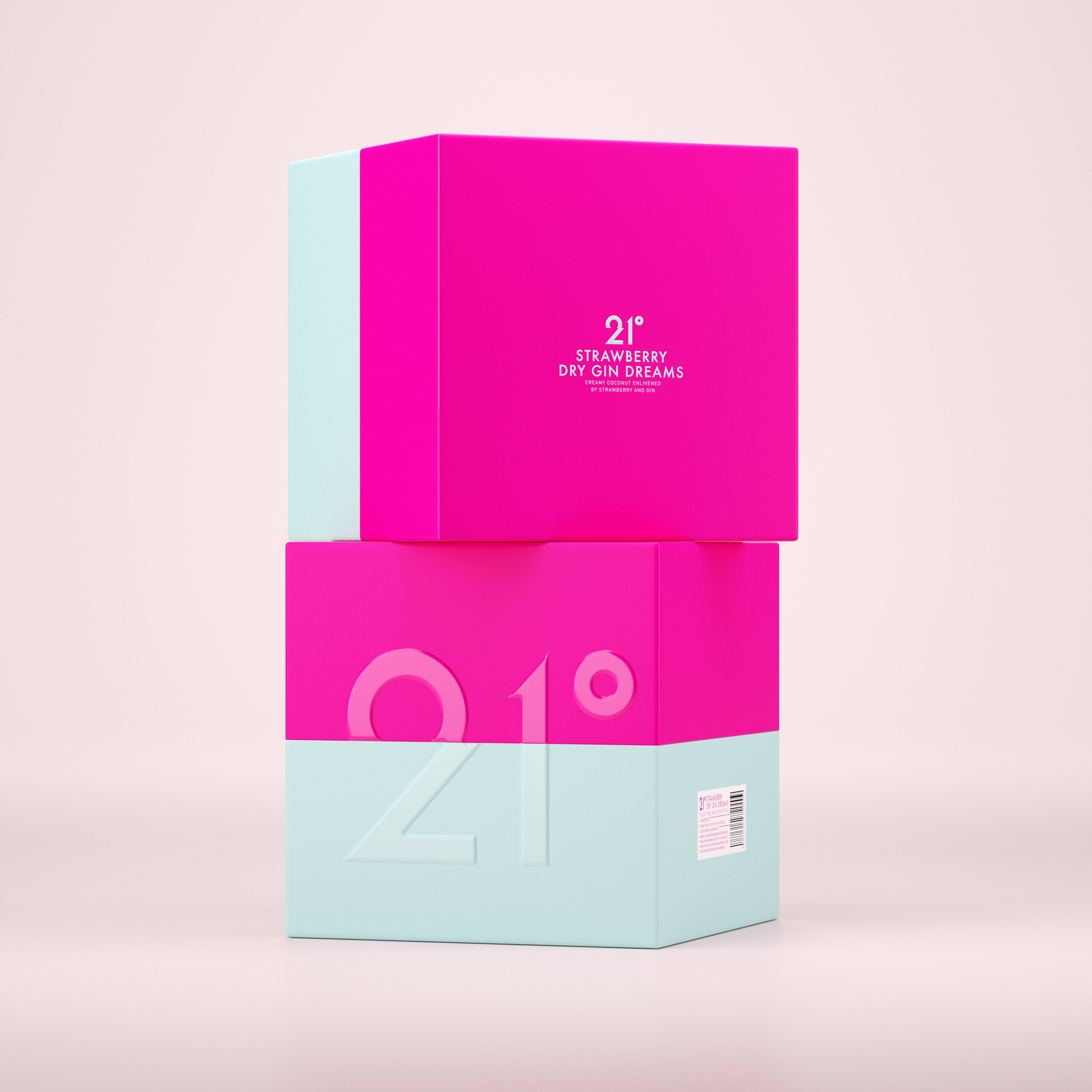 Packaging Design for 21º Alcoholic Drinks
