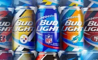 Pearlfisher – Bud Light NFL Cans