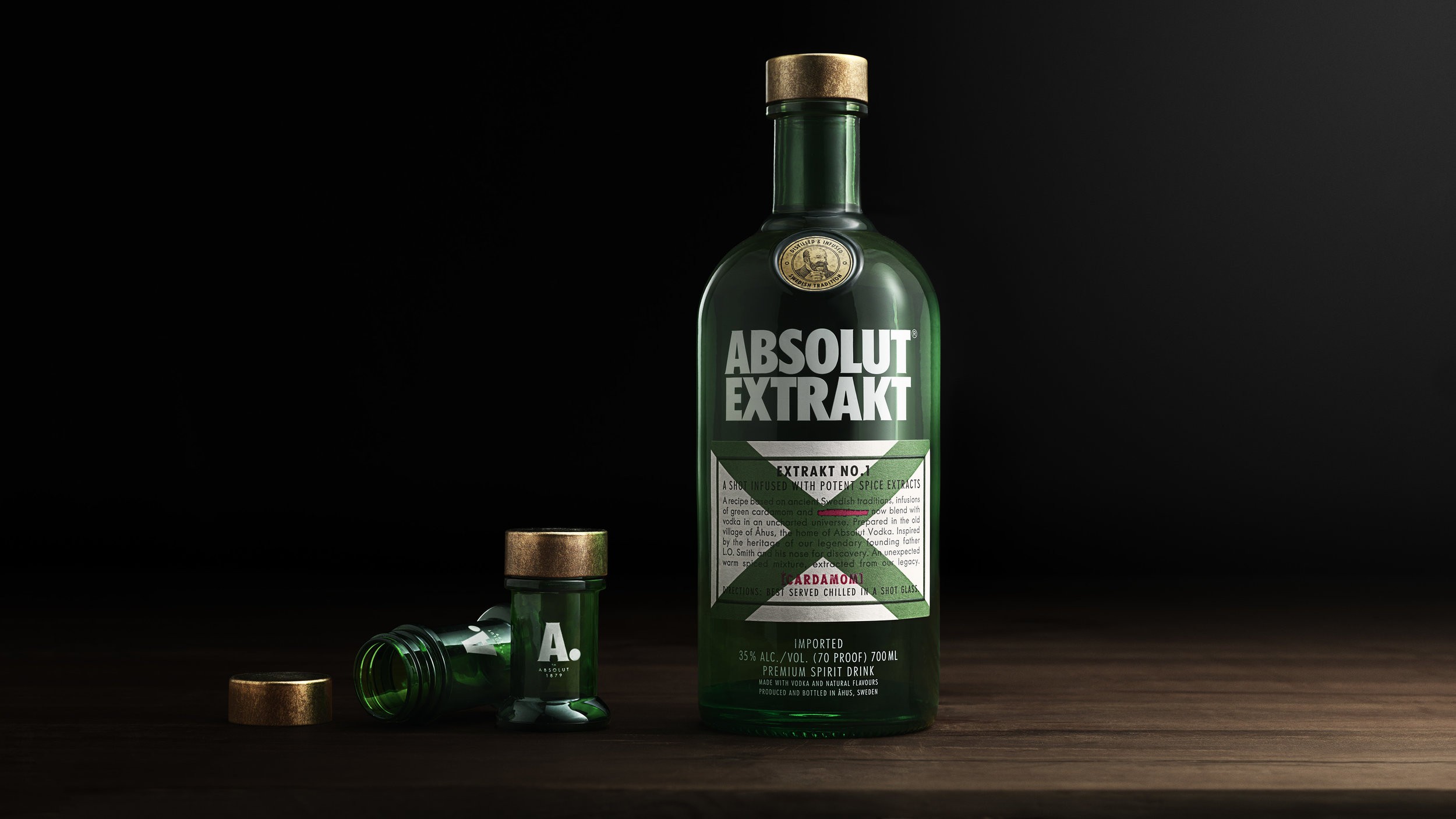 Absolut Extrakt the Presence of High-Energy to Introduce a New Shots Proposition
