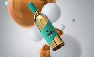 Modern, Minimalistic and Youthful Riesling Packaging Design