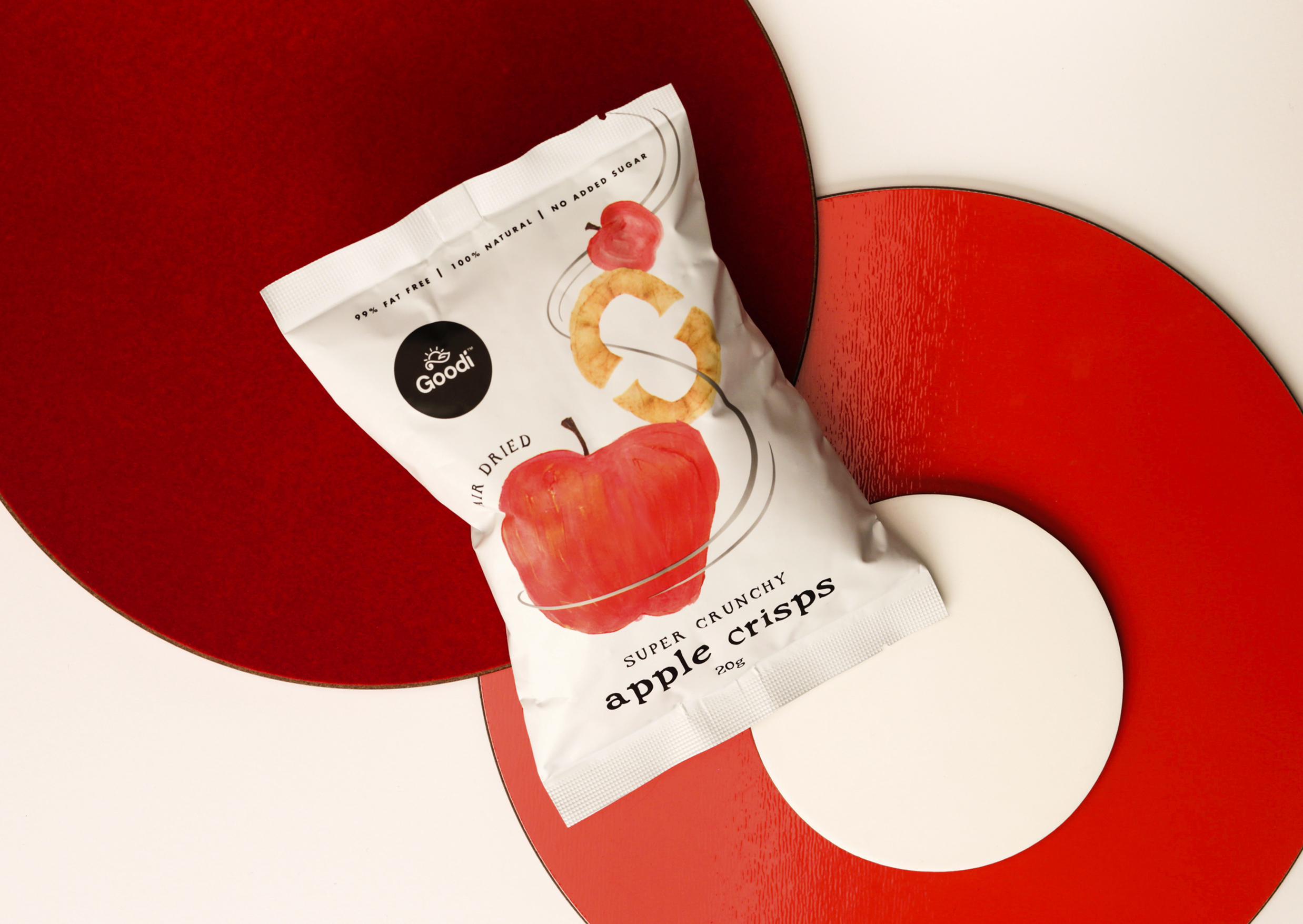 Brand Creation for Apple Crisps Healthy Snacks
