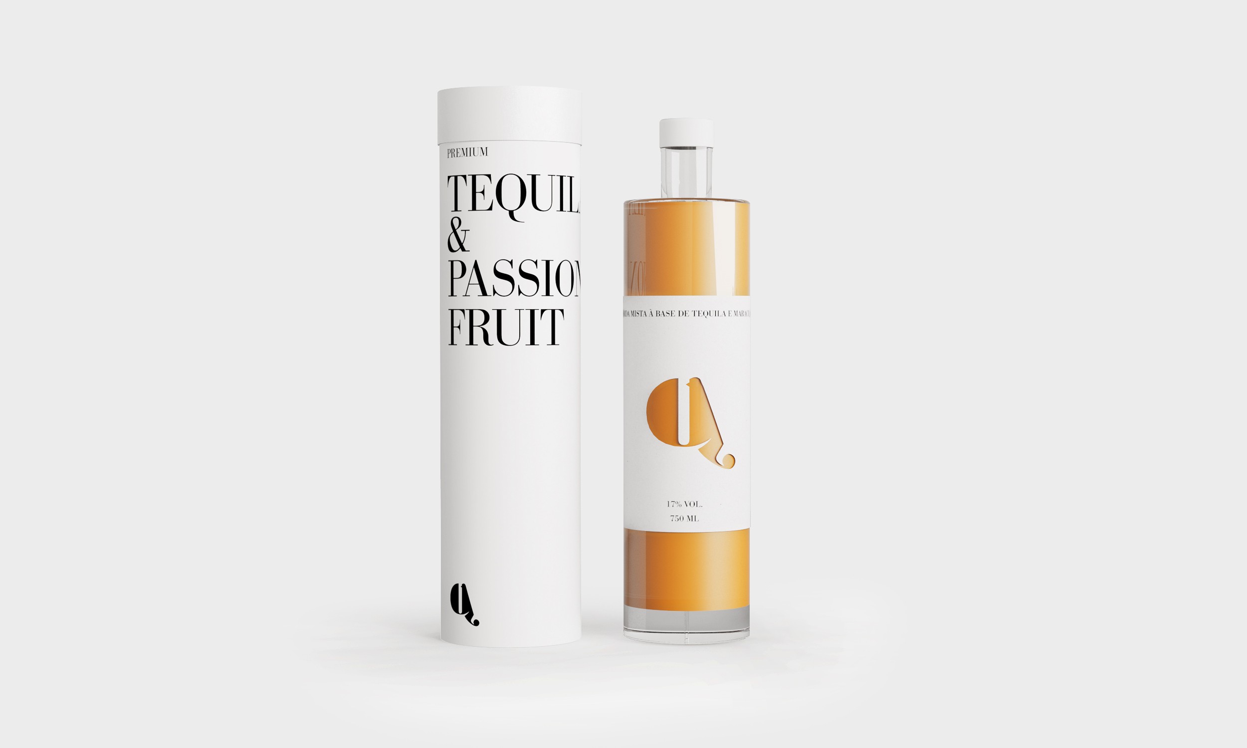 A Mix of Tequila, Minimalistic Branding and Packaging Design Passion (Fruit)