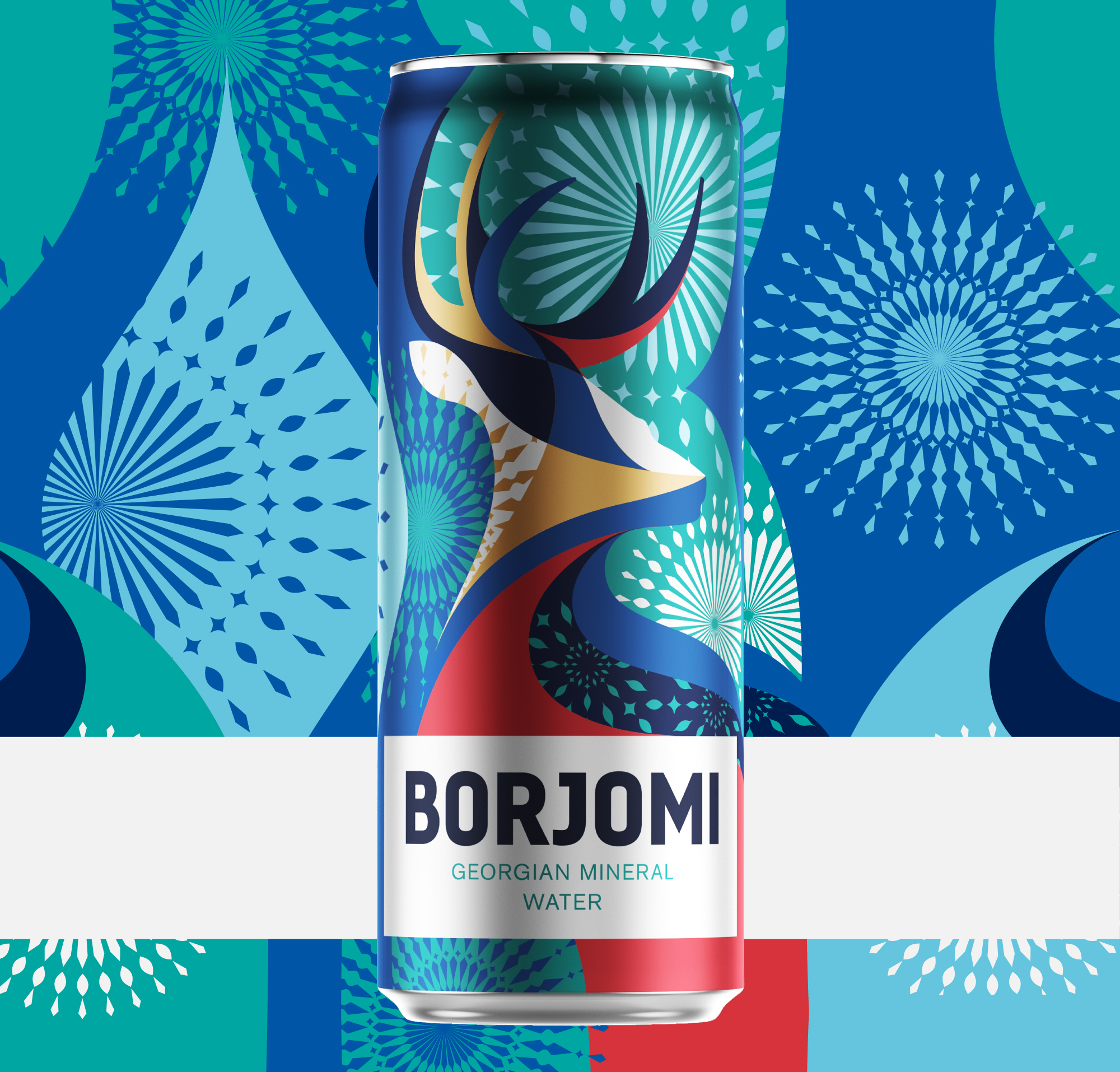 Limited Collection of Winter Designs for Borjomi Georgian Water