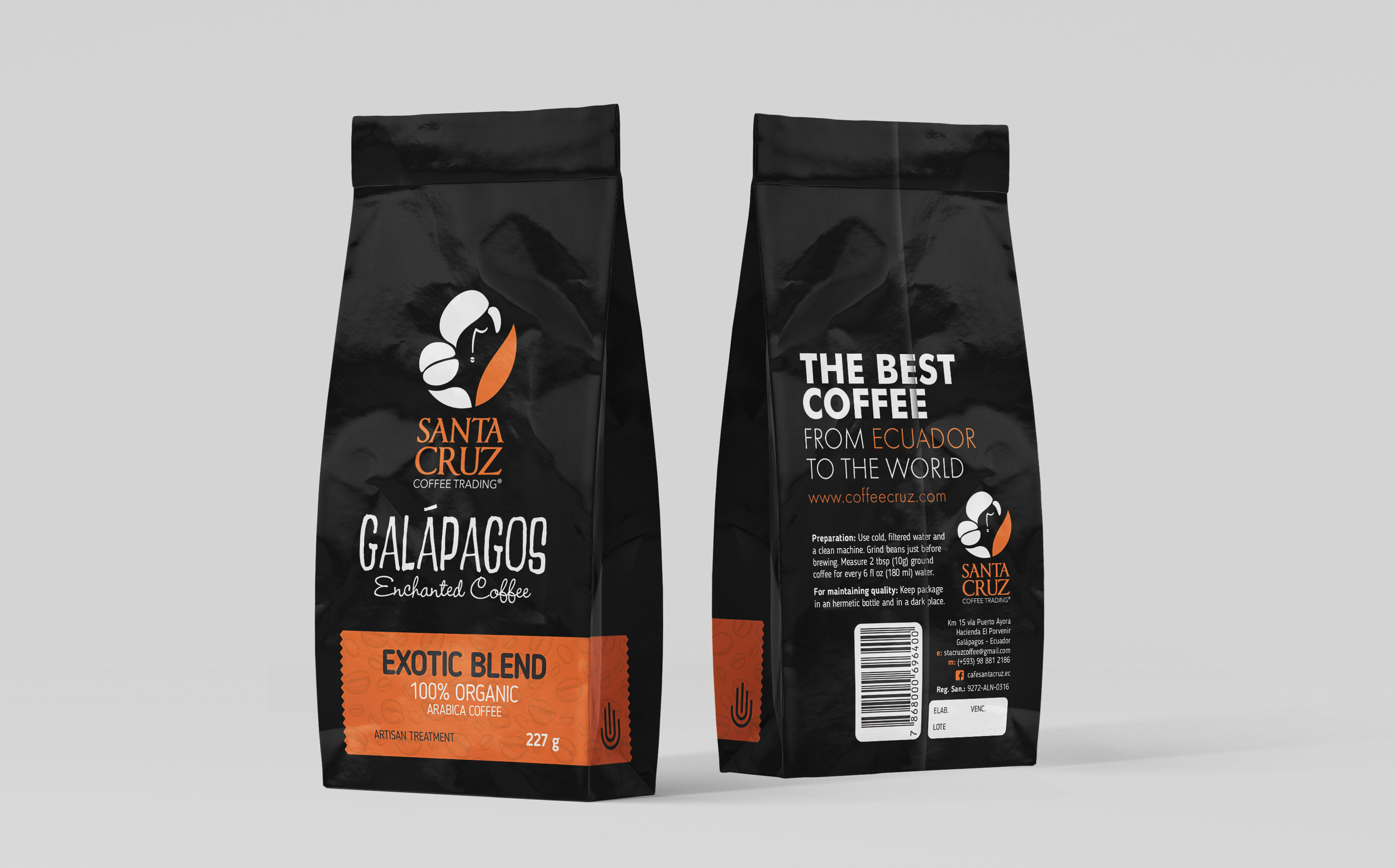 Ricardo Willson Santa Cruz Coffee Trading World Brand Design