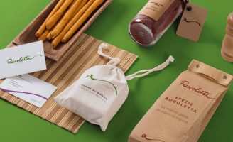 Brand Identity for Rucoletta, Vegan Fast Food