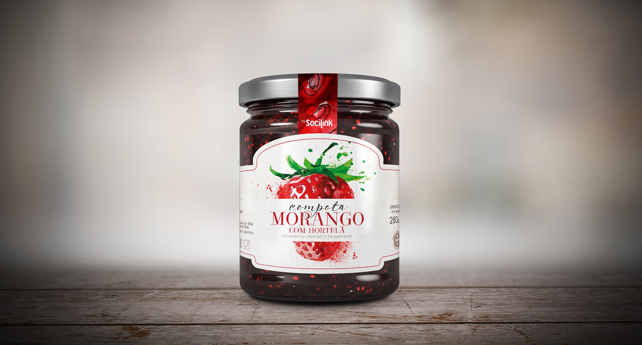 Homemade Jams and Honey Branding and Packaging Design from Portugal