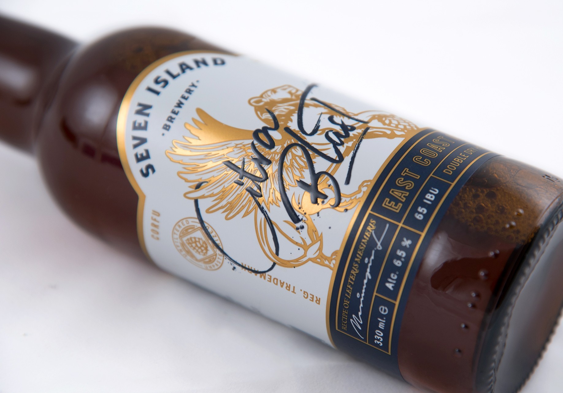 Premium Branding and Packaging Design for Corfu Island Microbrewery