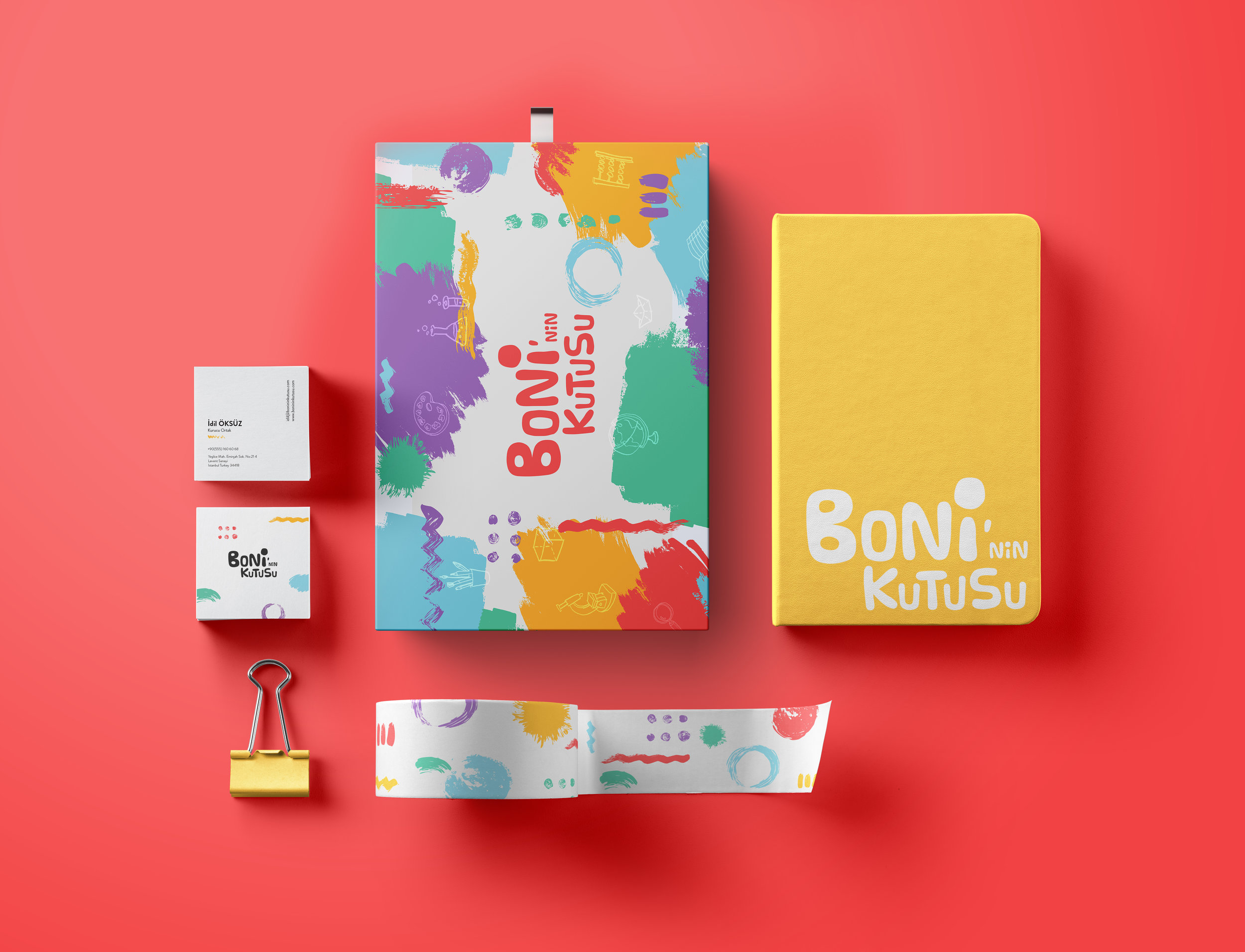 Brand Identity for Boni’nin Kutusu Activity Box