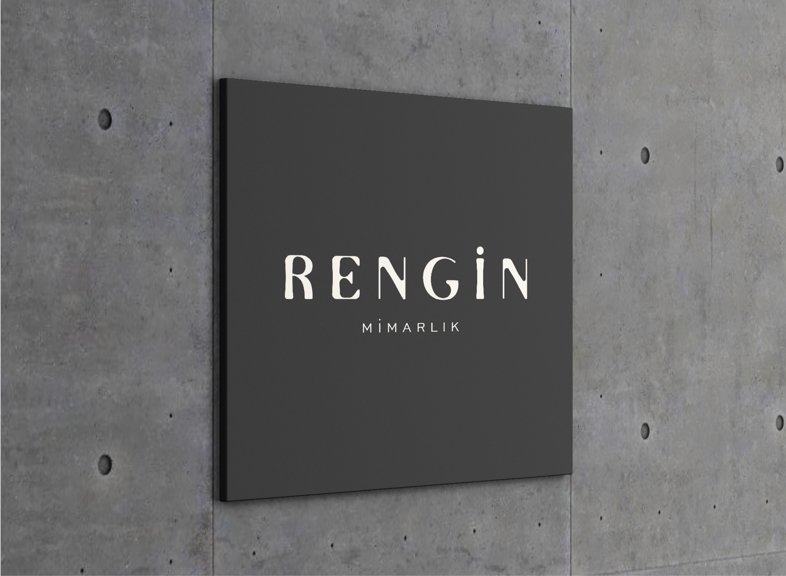 Branding Project for ‘Rengin Mimarlık’ Interior Architecture Company