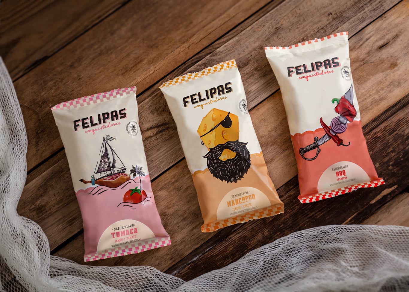 Packaging Design for Felipas Fries