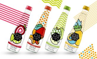 Package Design for Sparkling Water Brand Pixie