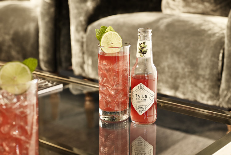 Revived Brand Identity for Tails Cocktails International on Trade and Retail Growth