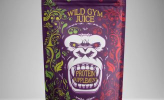 Fun and Colorful Design for Wild Gym Juice