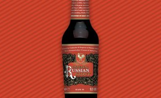 Modern Product Labelling that Reflects the History and Heritage of an Annually Brewed Imperial Russian Stout