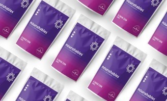 Nourishables Packaging Design Healthy Snack Brand