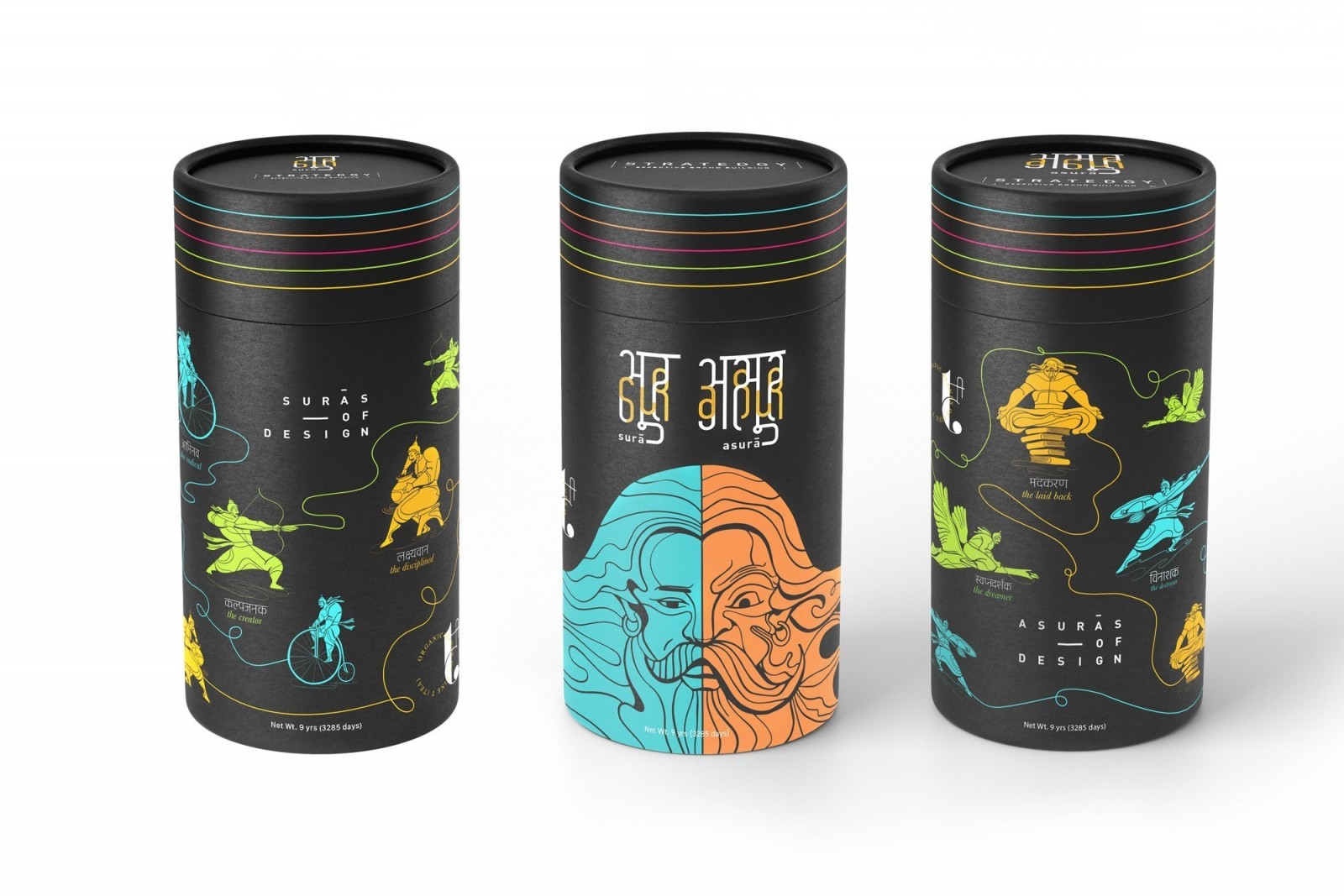 T – Organic Blends of Fine Tea Packaging Design