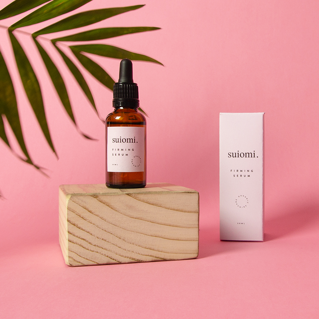 Suiomi Organics Cosmetic Branding and Packaging Design
