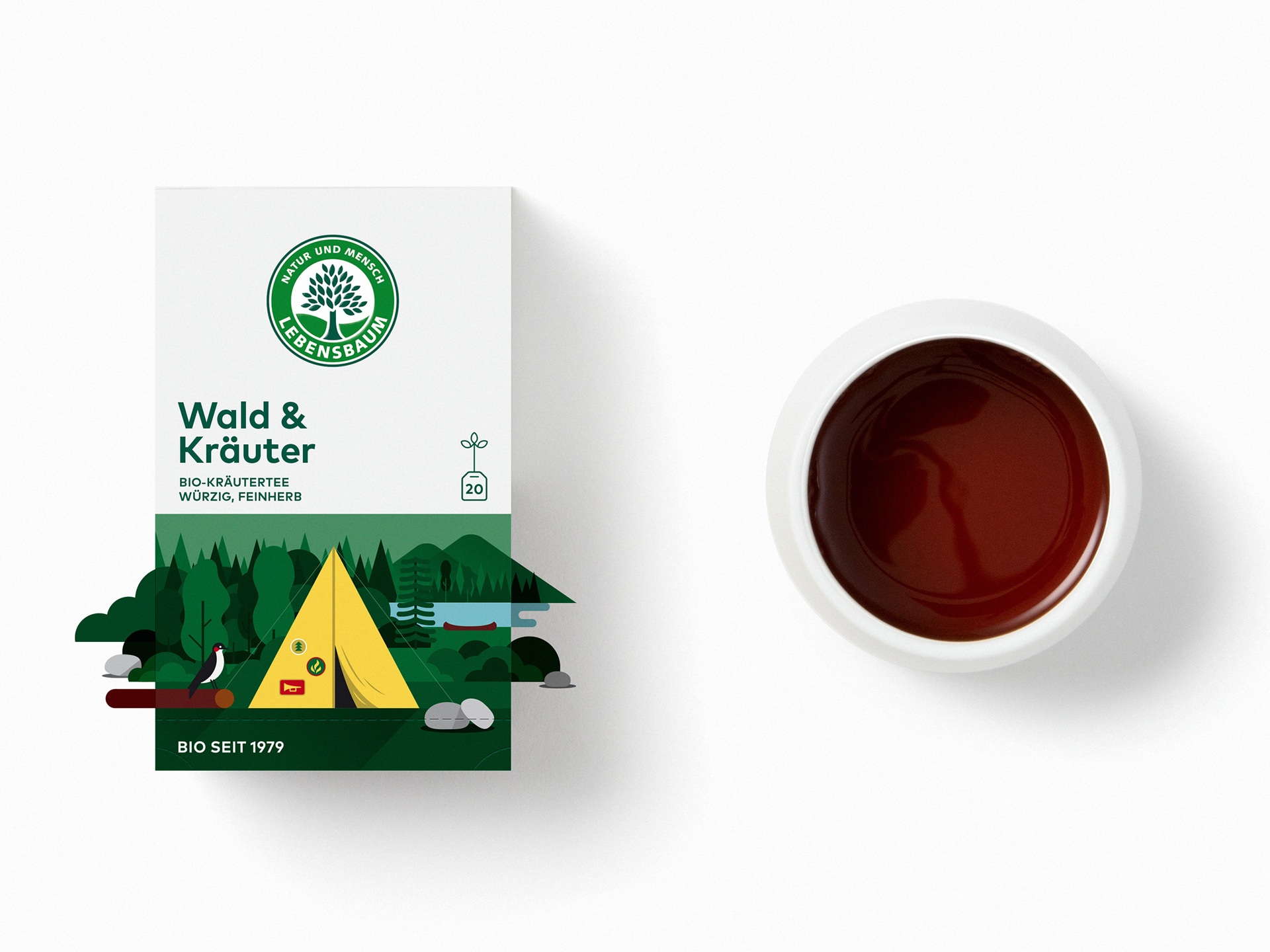 New Tea Series Packaging Design for Pioneers of Organic Movement