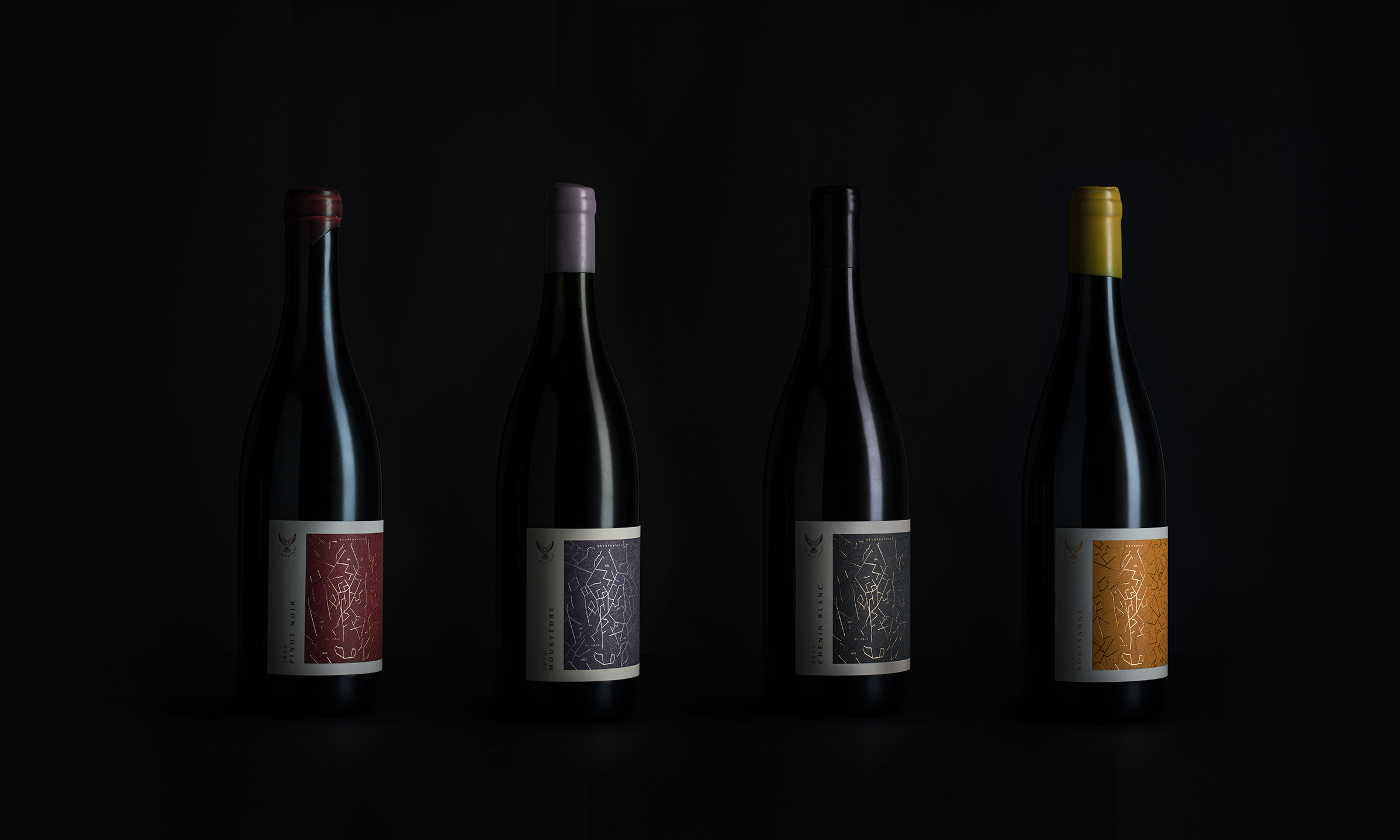 Brand Design Rejuvenation for  South African Small Batch Boutique Wine Brand