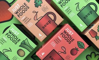 Studio h Redesign Just Wholefoods Brand and Packaging