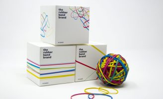 Rubberband Student Self Promotional Packaging Design