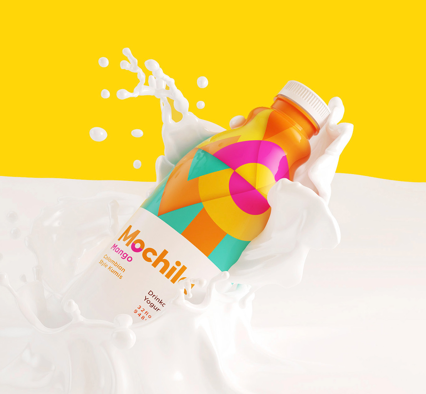 Spontaneous Yogurt Brand and Packaging Design with Real Original Latin Soul