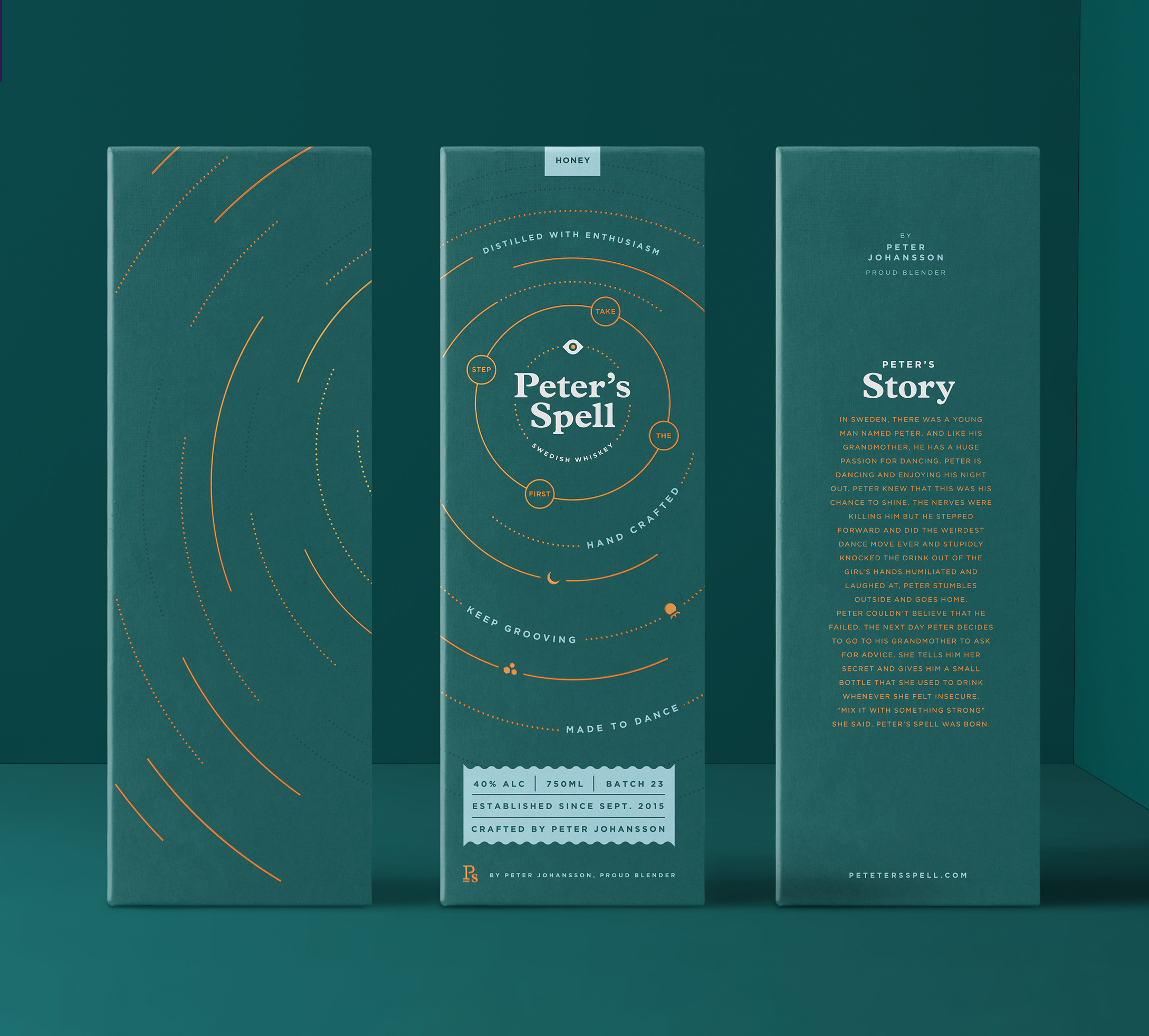 Peter Spell’s Wiskey Packaging