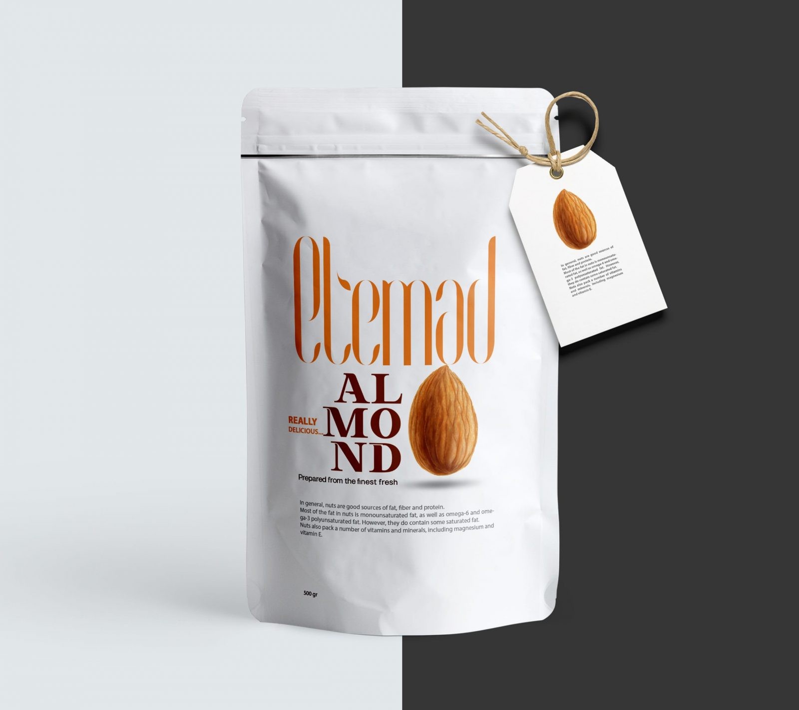 Etemad Nuts Packaging Design