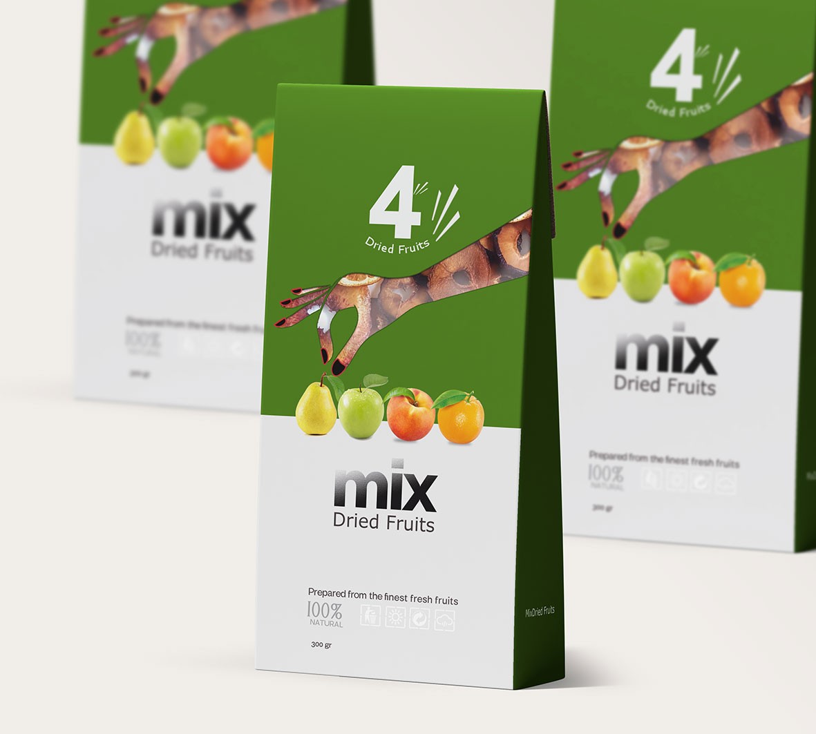 Mix Dried Fruits Packaging Design from Iran