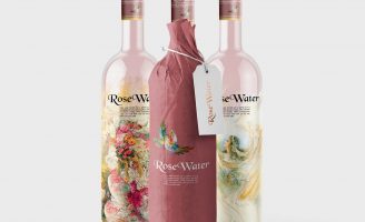 Rose Water Label of Iran