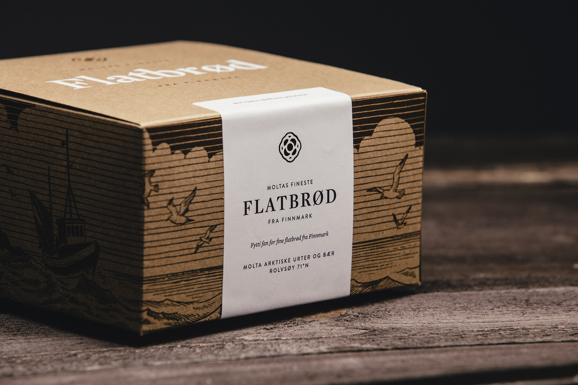 Packaging Design for Norwegian Traditional Flatbrød (Flatbread)
