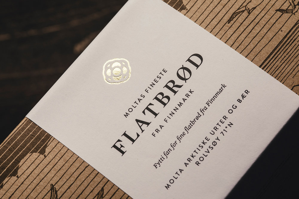 Packaging Design for Norwegian Traditional Flatbrød (Flatbread) World
