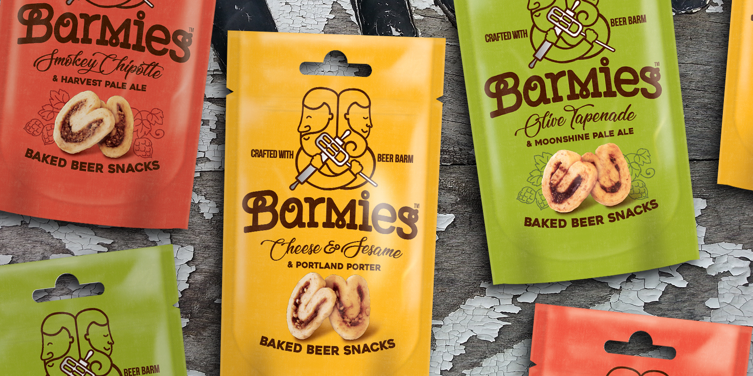 Beer Barm Biscuits Fermented Savoury Biscuits Brand and Packaging Design
