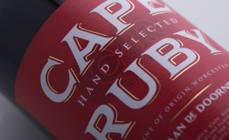 Stronger Shelf Presence with Packaging Design Revitalisation of South African Cape Ruby Wine Brand