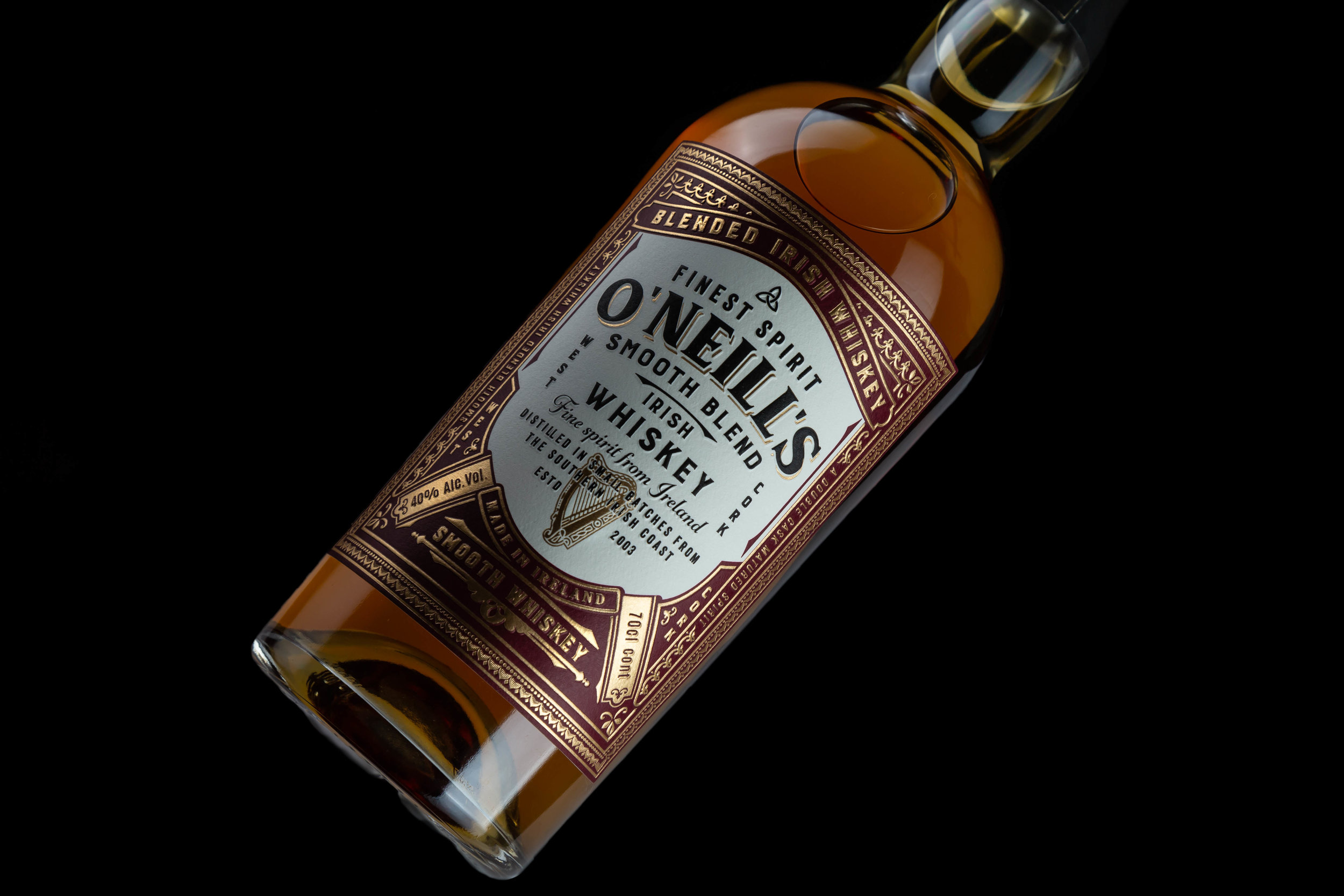 Packaging Design for an Irish Whiskey